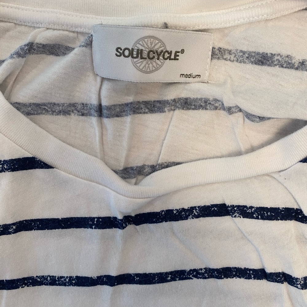 Soul Cycle Striped Tank